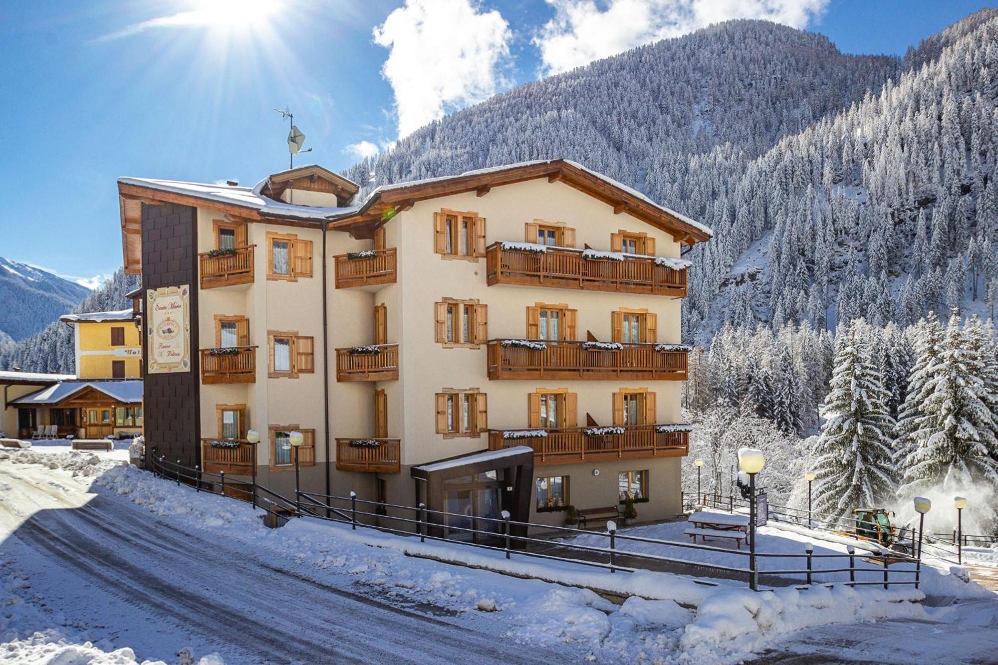 Residence Hotel Santa Maria Piscina E Wellness Peio Fonti Zewnętrze zdjęcie